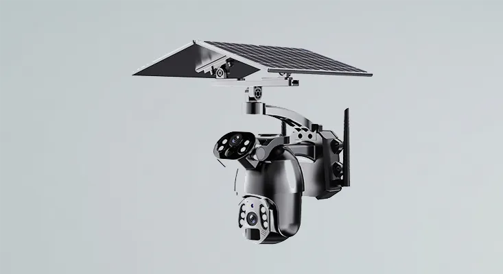 Solar powered 4G/WiFi security cameras